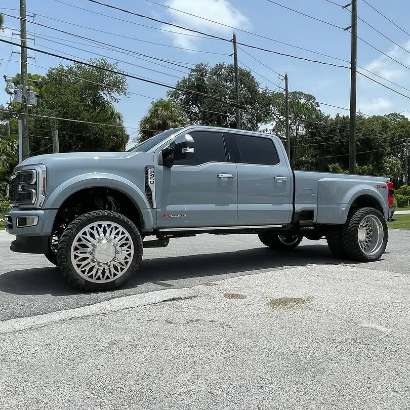 Lifted Ford Dually
